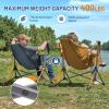 imageTIMBER RIDGE Hammock Camping Chair Oversized Swinging Chair with Adjustable Back and Seat Height Portable Folding Rocking Camping Chair for Outdoor Lawn Backyard and Patio Supports 400lbsBlue2 Pack