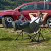 imageTIMBER RIDGE Hammock Camping Chair with Adjustable Backrest Heavy Duty Folding Hammock Chair Supports 300lbs Portable Hammock Chair for Camping Travelling and Patio TanGrey 2 Set