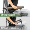 imageTIMBER RIDGE Oversized Folding Camping Chair High Back Heavy Duty for Adults Support up to 500lbs with Cup Holder Side Pocket Cooler Bag 2 PackGrey