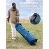 imageTIMBER RIDGE 468 Person Instant Pop Up Cabin Tent Easy 60 Second Setup Weather Resistant Camping Family Hub Tent with Rain Fly and Carry Bag for Outdoor CampingBlue