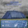 imageTIMBER RIDGE 8 Person Camping Tent with Large Porch Portable Waterproof Windproof Family Tent with Rainfly Carry Bag Room Divider Easy Setup Tent with Excellent Ventilation for Camping 3 Season