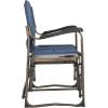 imageTIMBER RIDGE Double Camping Chair Foldable Loveseat Directors Chairs Oversized Double Folding Camping Chairs with 2 Side Tables 2 Person Lawn Chair Heavy Duty Support 600 LBS for Outdoor BlueBlue