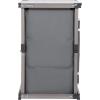 imageTIMBER RIDGE Lightweight Portable Aluminum Heat Resistant Storage Camp Cook Station Foldable Grill Table for BBQ Picnic Backyard Grey