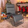 imageTIMBER RIDGE Oversized Zero Gravity Chair 33In Wide XXL Zero Gravity Reclining Chair with Side Table Full Padded Lounge Chair for Outdoor Camping Patio Lawn Heavy Duty Supports 500lbs Blue1 PackGrey2 Pack