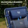 imageTIMBER RIDGE Oversized Zero Gravity Chair Padded Reclining Lounge Chair with Adjustable Headrest ampamp Cup Holder Heavy Duty Support 350 lbs Foldable for Camping Lawn Outdoor ampamp IndoorBlue1 Pack