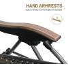 imageTIMBER RIDGE Oversized Zero Gravity Chair Padded Reclining Lounge Chair with Adjustable Headrest ampamp Cup Holder Heavy Duty Support 350 lbs Foldable for Camping Lawn Outdoor ampamp IndoorBrown1 Pack