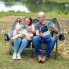 imageTimber Ridge Double Camping Chair Heavy Duty Outdoor Folding Camp Couch Loveseat Camping Chairs Perfect for Campsites PatioLawn Soccer Games or Other Youth Sports Supports 600 lbsGrey
