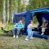 imageTimber Ridge Double Camping Chair Heavy Duty Outdoor Folding Camp Couch Loveseat Camping Chairs Perfect for Campsites PatioLawn Soccer Games or Other Youth Sports Supports 600 lbsGreen
