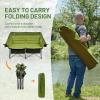 imageTimber Ridge Double Camping Chair Heavy Duty Outdoor Folding Camp Couch Loveseat Camping Chairs Perfect for Campsites PatioLawn Soccer Games or Other Youth Sports Supports 600 lbsGreen