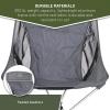 imageTimber Ridge Lightweight Highback Compact Folding Chair  Portable Comfort for Day Hikes Beach Trips ampamp Camping 300 lbs SupportGrey