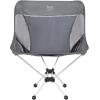 imageTimber Ridge Lightweight Highback Compact Folding Chair  Portable Comfort for Day Hikes Beach Trips ampamp Camping 300 lbs SupportGrey