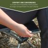 imageTimber Ridge Lightweight Highback Compact Folding Chair  Portable Comfort for Day Hikes Beach Trips ampamp Camping 300 lbs SupportGrey