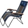 imageTimber Ridge Zero Gravity Chair Oversized Recliner Padded Folding Patio Lounge Chair 350lbs Capacity Adjustable Lawn Chair with Cup Holder Headrest for Outdoor Camping Patio LawnNavy Blue