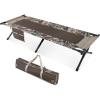 imageTIMBER RIDGE Folding Camping Cot for AdultsOutdoor Bed Camp Cots for Sleeping with Carry BagFoldable XL Hunting for Camping Hiking CamouflageHome Travel Support up to 300lbs Camo