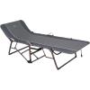 imageTIMBER RIDGE Portable XL Folding Camping Cot for Adults  Ultra Fast Setup Heavy Duty 300 LBS Support Gray