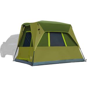 imageTIMBER RIDGE 5 Person SUV Tent Weather Resistant Portable for Car SUV Van Camping Includes Rainfly and Storage Bag 10 W X 8 L X 71 HGreen with Movie Screen