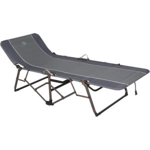 imageTIMBER RIDGE Portable XL Folding Camping Cot for Adults  Ultra Fast Setup Heavy Duty 300 LBS Support Gray