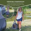 imageTIMBER RIDGE Airline Ready TSA Compliant Carrier for Dogs Cats Puppies 2Sided Entry with Fleece BedSize154quotX114quotX118quotThreesided Mesh