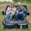 imageTimber Ridge 600 lbs Double Camping Chair UltraWide Heavy Duty Outdoor Folding Camp Couch Loveseat Camping Chairs Perfect for Campsites PatioLawn Soccer Games or Other Youth Sports SupportsBlue