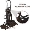 imageTIMBER RIDGE Aluminum External Frame Hiking Backpacks with Adjustable Height Lightweight amp Foldable for Camping Hiking Travel Outdoor