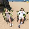 imageTIMBER RIDGE Hammock Camping Chair with Adjustable Backrest Heavy Duty Folding Hammock Chair Supports 300lbs Portable Hammock Chair for Camping Travelling and Patio Black 2 PackGreen