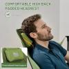 imageTIMBER RIDGE Oversized Hammock Camping Chair Swinging Chair with Adjustable Back and Seat Height Portable Folding Rocking Chair for Outdoor Lawn Backyard and Patio Supports 400lbs Black 2 PackGreen