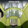 image:imageTIMBER RIDGE 8 Person Family Camping Tent with Screen Room Double Layer Waterproof Weather Resistant Big Tunnel Tent with Rainfly Carry Bag Large Family Tent for Outdoor Party 20ft x 8ft x 76inGreen