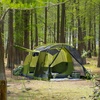 image:imageTIMBER RIDGE 8 Person Family Camping Tent with Screen Room Double Layer Waterproof Weather Resistant Big Tunnel Tent with Rainfly Carry Bag Large Family Tent for Outdoor Party 20ft x 8ft x 76inGreen