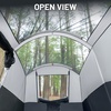 image:imageTIMBER RIDGE 8 Person Family Camping Tent with Screen Room Double Layer Waterproof Weather Resistant Big Tunnel Tent with Rainfly Carry Bag Large Family Tent for Outdoor Party 20ft x 8ft x 76inDark Grey