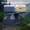 image:imageTIMBER RIDGE Camping Tent 46 Person Instant Pop Up Hub Tent with 8 Windows Easy 60 Second Setup Weather Resistant Family Cabin Tents with Rain Fly for Camping Outdoor TravelBlue