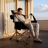 image:imageTIMBER RIDGE Hammock Camping Chair with Adjustable Backrest Heavy Duty Folding Hammock Chair Supports 300lbs Portable Hammock Chair for Camping Travelling and Patio Blue 2 PackBlack
