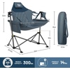 image:imageTIMBER RIDGE Hammock Camping Chair with Adjustable Backrest Heavy Duty Folding Hammock Chair Supports 300lbs Portable Hammock Chair for Camping Travelling and Patio Blue 2 PackBlue 2 Pack
