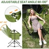 image:imageTIMBER RIDGE Hammock Camping Chair with Adjustable Backrest Heavy Duty Folding Hammock Chair Supports 300lbs Portable Hammock Chair for Camping Travelling and Patio Blue 2 PackGreen
