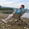 image:imageTIMBER RIDGE Hammock Camping Chair with Adjustable Backrest Heavy Duty Folding Hammock Chair Supports 300lbs Portable Hammock Chair for Camping Travelling and Patio Blue 2 PackTan 2 Set