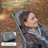 image:imageTIMBER RIDGE Hammock Camping Chair with Adjustable Backrest Heavy Duty Folding Hammock Chair Supports 300lbs Portable Hammock Chair for Camping Travelling and Patio Blue 2 PackGrey 2 Set