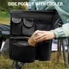image:imageTIMBER RIDGE Oversized Folding Camping Chair High Back 500lbs  Heavy Duty Camping Chairs for Adults Cup Holder Side Pocket Cooler BagBlack