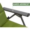 image:imageTimber Ridge Oversized Folding Rocking Camping Chair Padded Outdoor Rocker with High Back Portable Outdoor Chair for Patio Garden Lawn Supports up to 400 lbs Black  Foldable Padded Outdoor Rocker with High Back Portable Outdoor Chair for Patio Garden LawnGreen2 Pack
