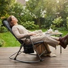 image:imageTimber Ridge Oversized Folding Rocking Camping Chair Padded Outdoor Rocker with High Back Portable Outdoor Chair for Patio Garden Lawn Supports up to 400 lbs Black  Foldable Padded Outdoor Rocker with High Back Portable Outdoor Chair for Patio Garden LawnBlack