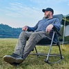 image:imageTimber Ridge Oversized Folding Rocking Camping Chair Padded Outdoor Rocker with High Back Portable Outdoor Chair for Patio Garden Lawn Supports up to 400 lbs Black  Foldable Padded Outdoor Rocker with High Back Portable Outdoor Chair for Patio Garden LawnBlue2 Pack
